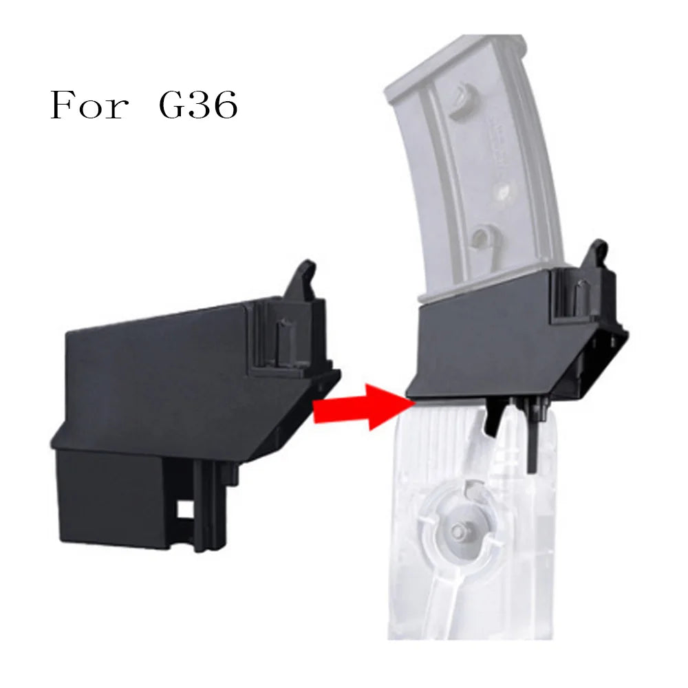 Cargador Rápido Manual VULPO para Cargadores Airsoft M4/AK/MP5/G36