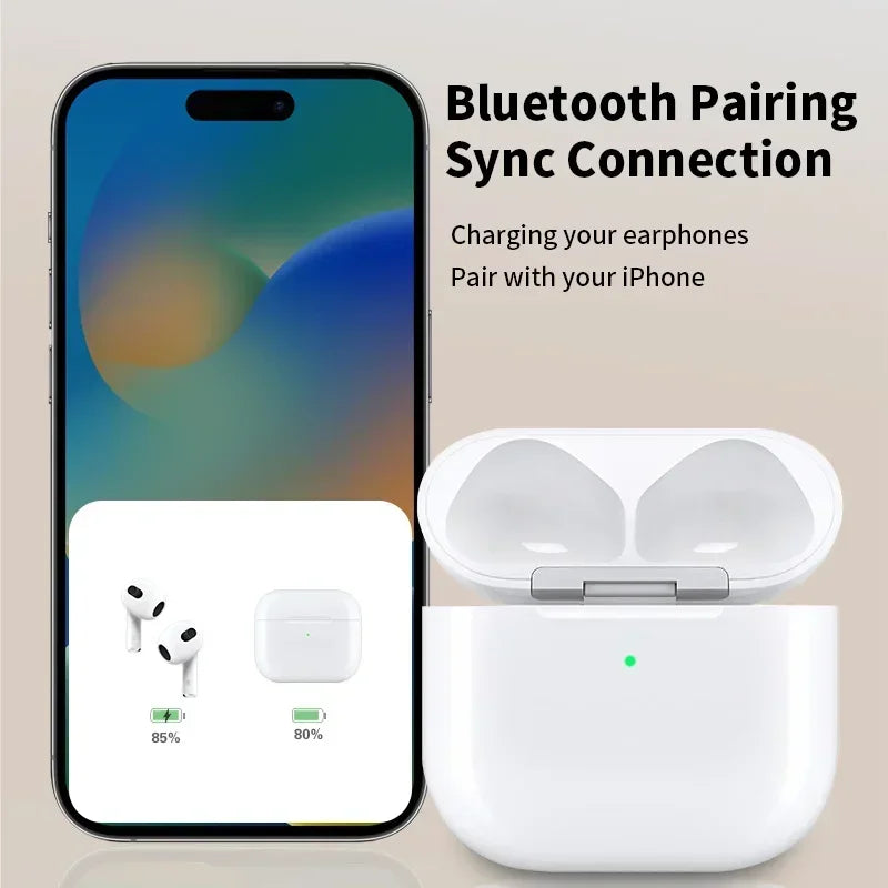 Cargador Inalámbrico de Repuesto para Airpods 4 (Alta Calidad)