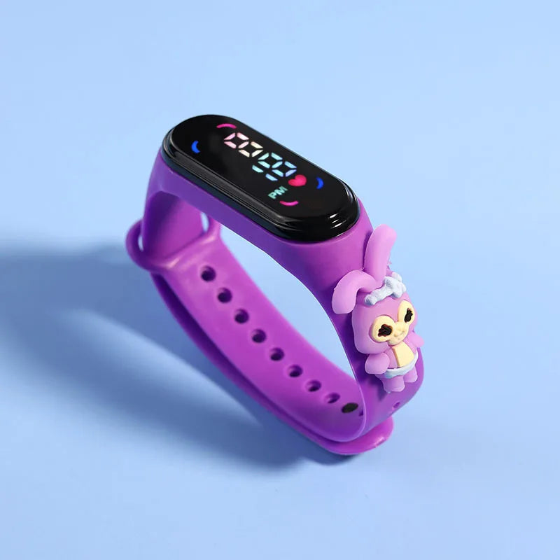 Reloj Deportivo Infantil LED Táctil Mickey/Spiderman (Impermeable)