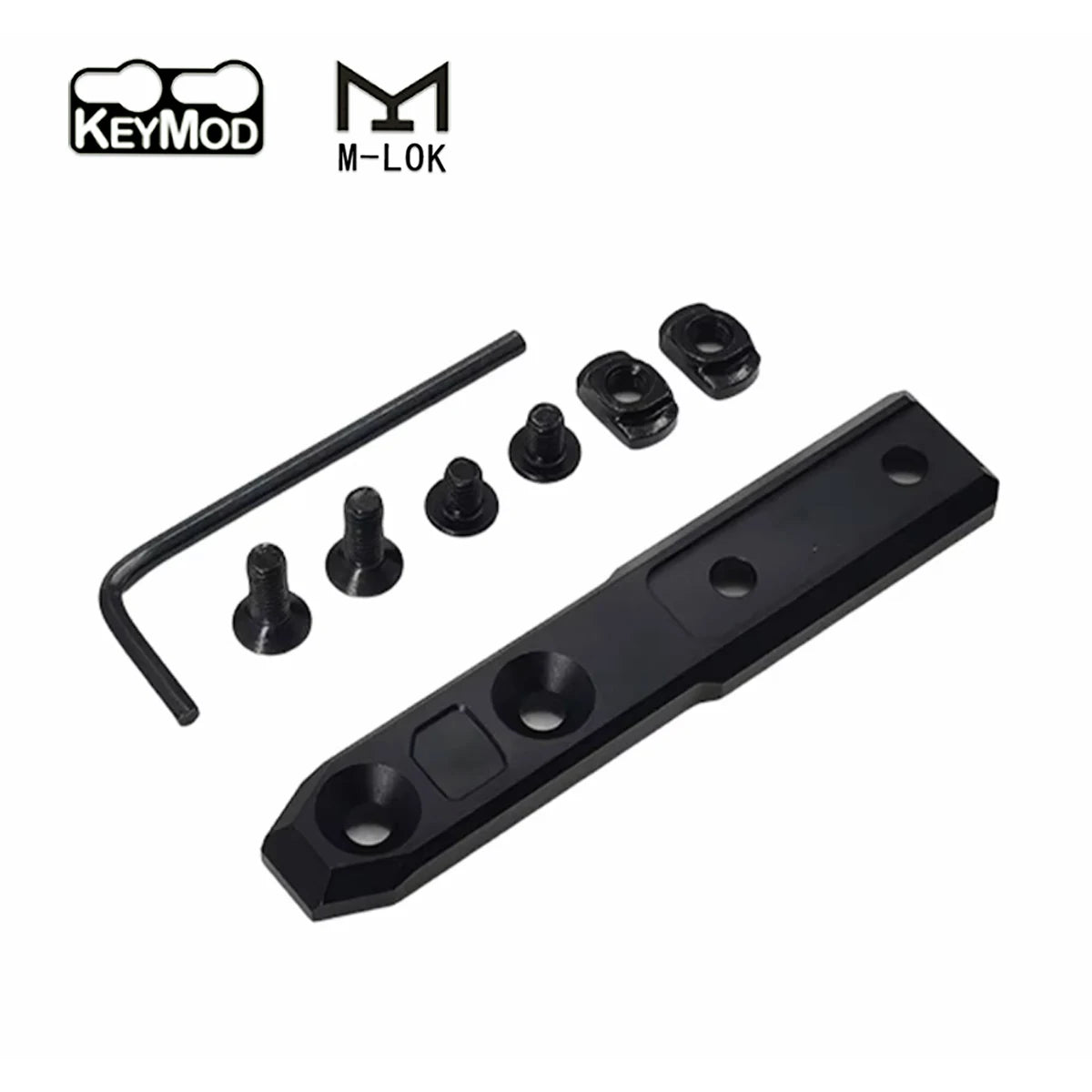 Montura Táctica Desplazada Surefire M300/M600 para Airsoft (Mlok/Keymod/SMR)