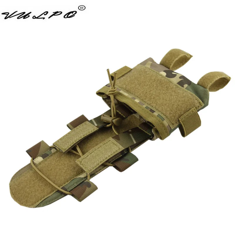 Bolsa Táctica VULPO para Batería de Casco MK2 / Contrapeso (Airsoft/Caza)