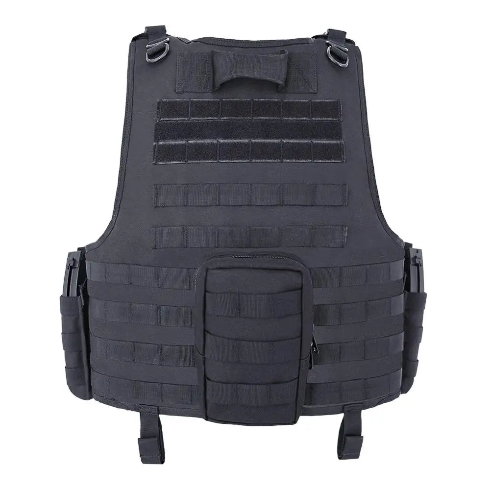 Chaleco Táctico Molle MGFLASHFORCE para Airsoft/Pesca/Paintball