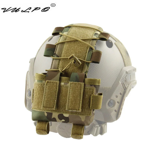 Bolsa Táctica VULPO para Batería de Casco MK2 / Contrapeso (Airsoft/Caza)