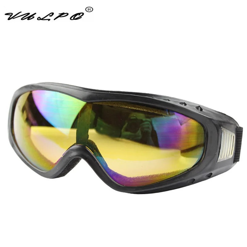 Gafas de Esquí VULPO Antivaho Antiviento Antipolvo con Protección UV (Snowboard/Patinaje)