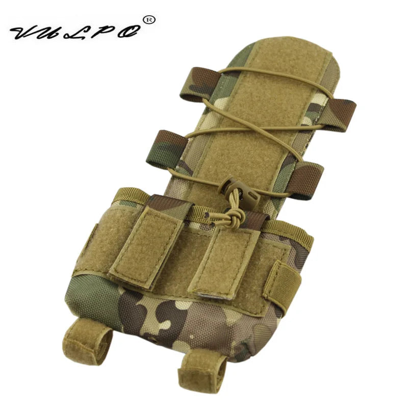 Bolsa Táctica VULPO para Batería de Casco MK2 / Contrapeso (Airsoft/Caza)