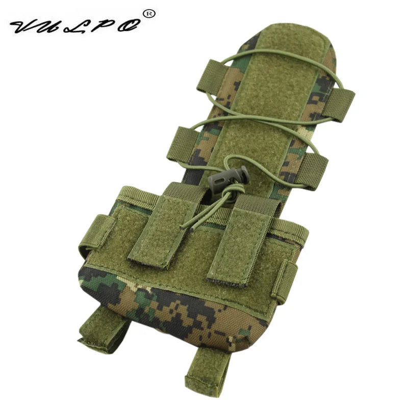 Bolsa Táctica VULPO para Batería de Casco MK2 / Contrapeso (Airsoft/Caza)