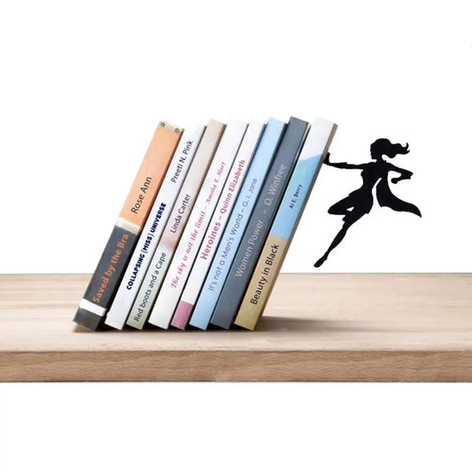 Soporte de Libros Metálico y Creativo