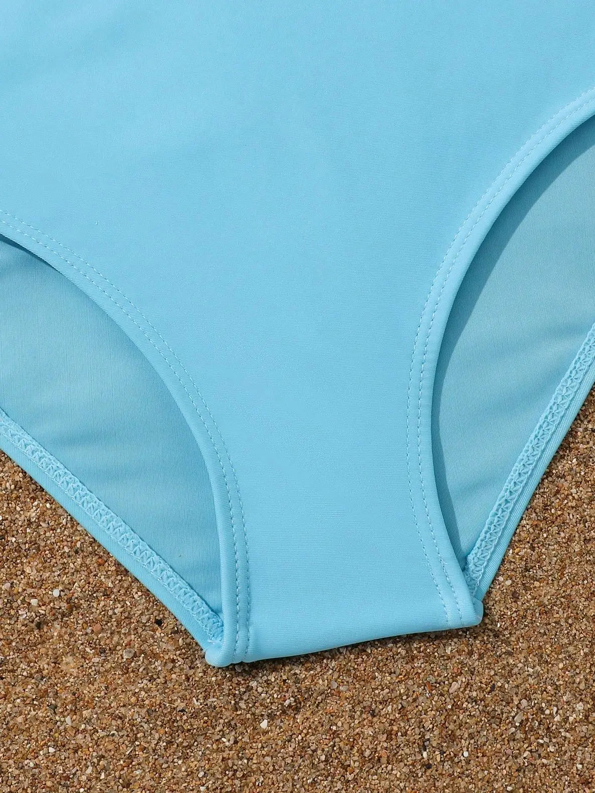 Bikini 4 Piezas Niña 2025 (Top y Falda) Baño Cintura Alta