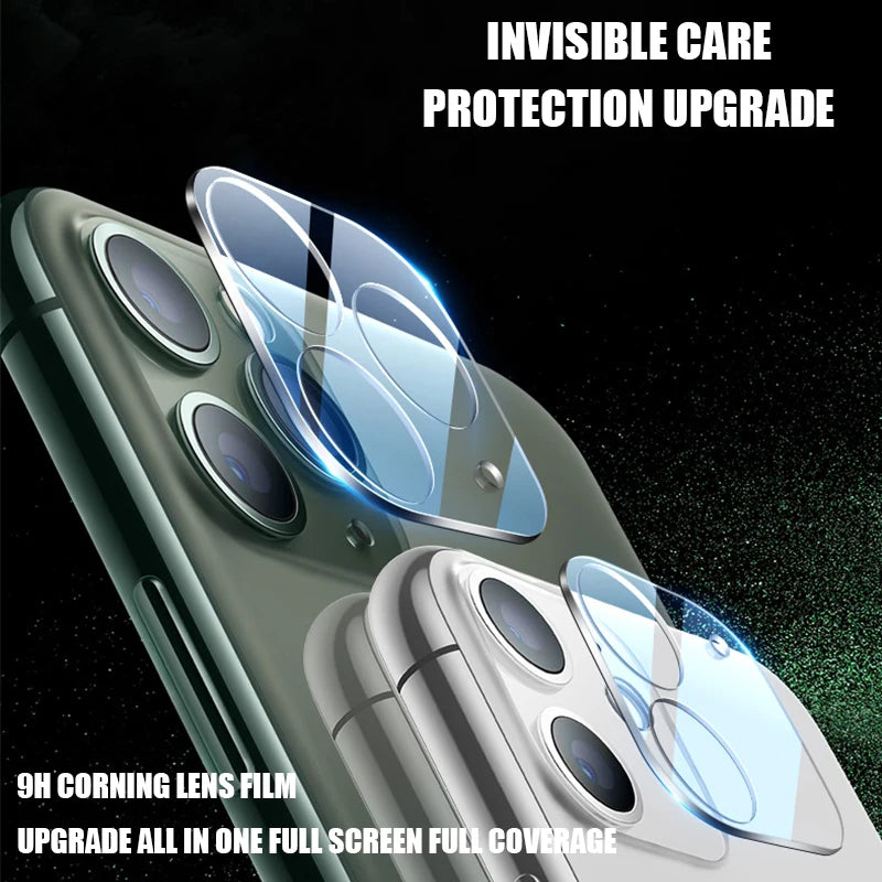 Cristal Templado Cámara iPhone (Pack de 3) - Varias Versiones