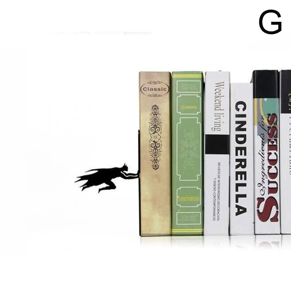 Soporte de Libros Metálico y Creativo