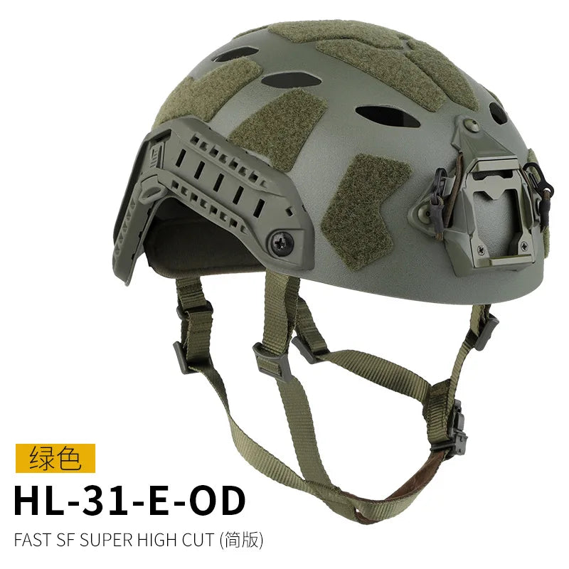 Casco Táctico FAST MH ABS Grueso para Airsoft/CS