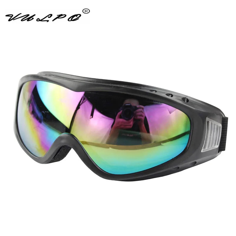 Gafas de Esquí VULPO Antivaho Antiviento Antipolvo con Protección UV (Snowboard/Patinaje)