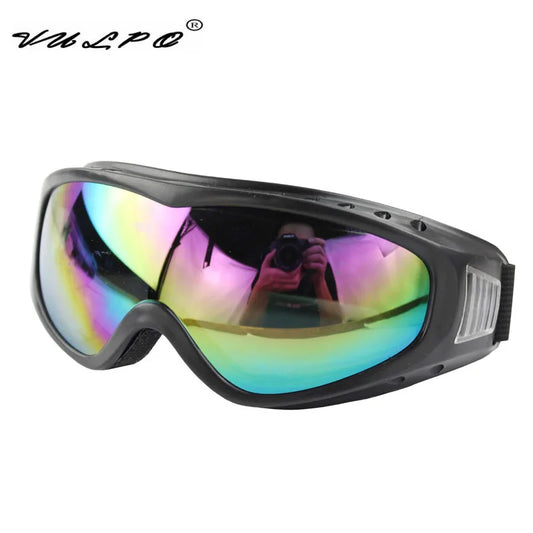 Gafas de Esquí VULPO Antivaho Antiviento Antipolvo con Protección UV (Snowboard/Patinaje)