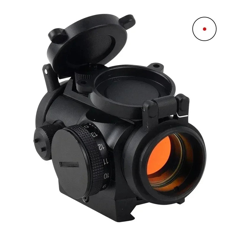 Visor Táctico Punto Rojo/Verde para Rifle (Raíles 11/20mm) Caza/Airsoft