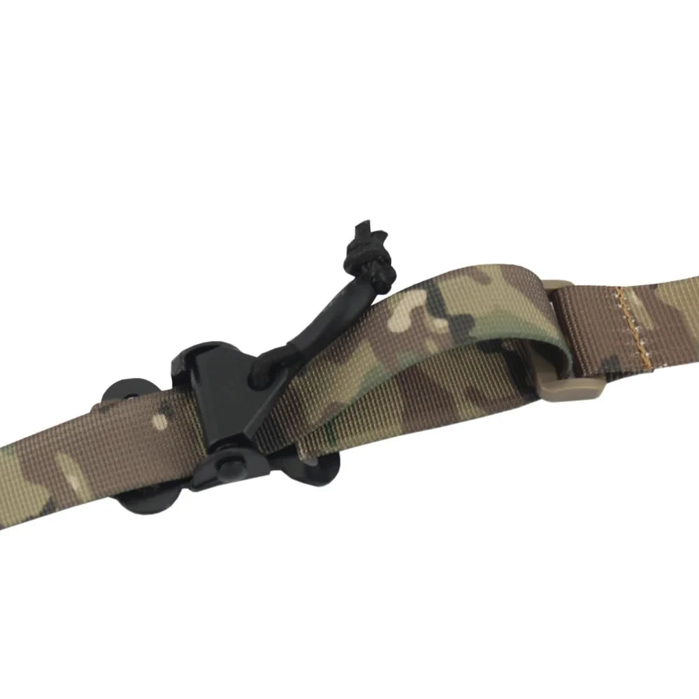 Correa Táctica Modular para Rifle (1 o 2 Puntos, Acolchada 2.25") para Caza/Tiro