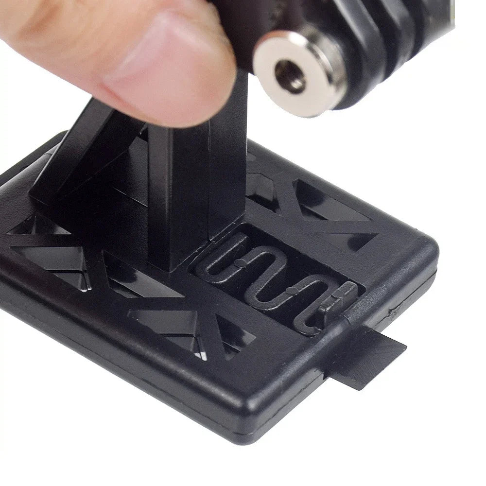 Adaptador Frontal para Cámara de Acción en Casco Táctico (Gopro/Airsoft)