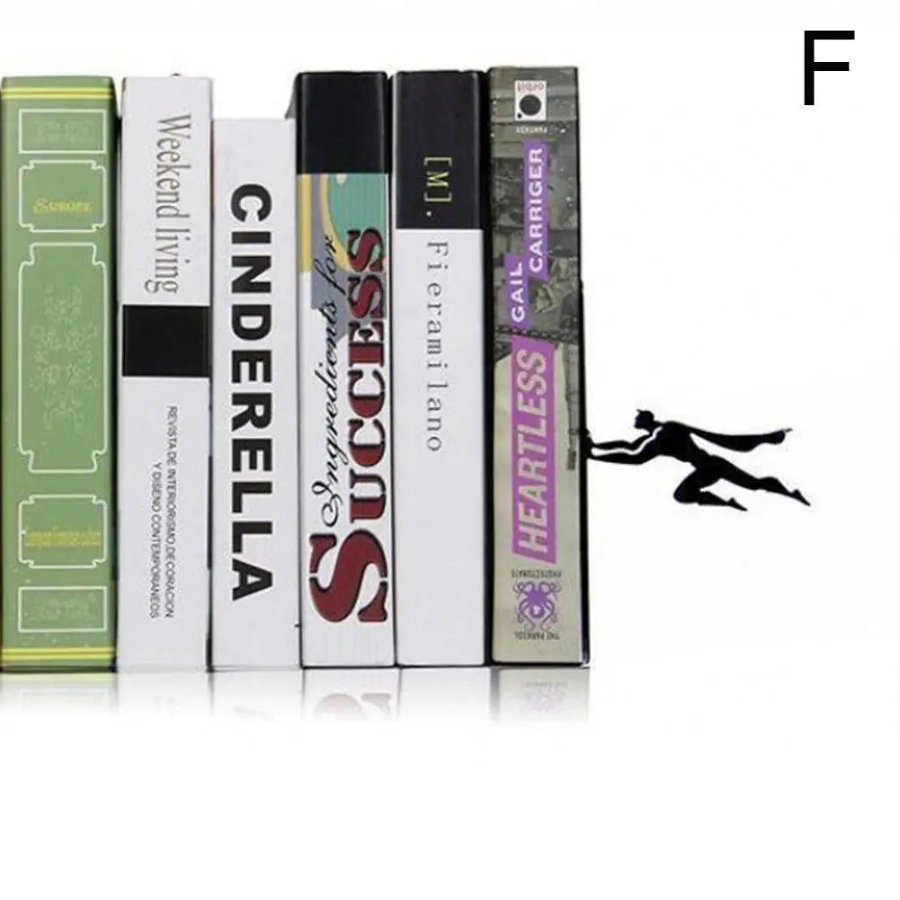 Soporte de Libros Metálico y Creativo