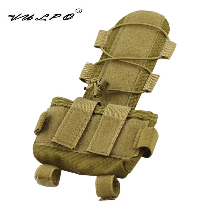 Bolsa Táctica VULPO para Batería de Casco MK2 / Contrapeso (Airsoft/Caza)