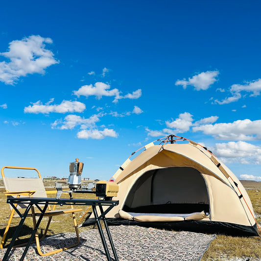 Tienda de Apertura Rápida Automática Impermeable y Protección Solar