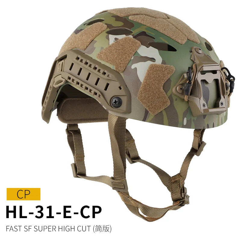 Casco Táctico FAST MH ABS Grueso para Airsoft/CS