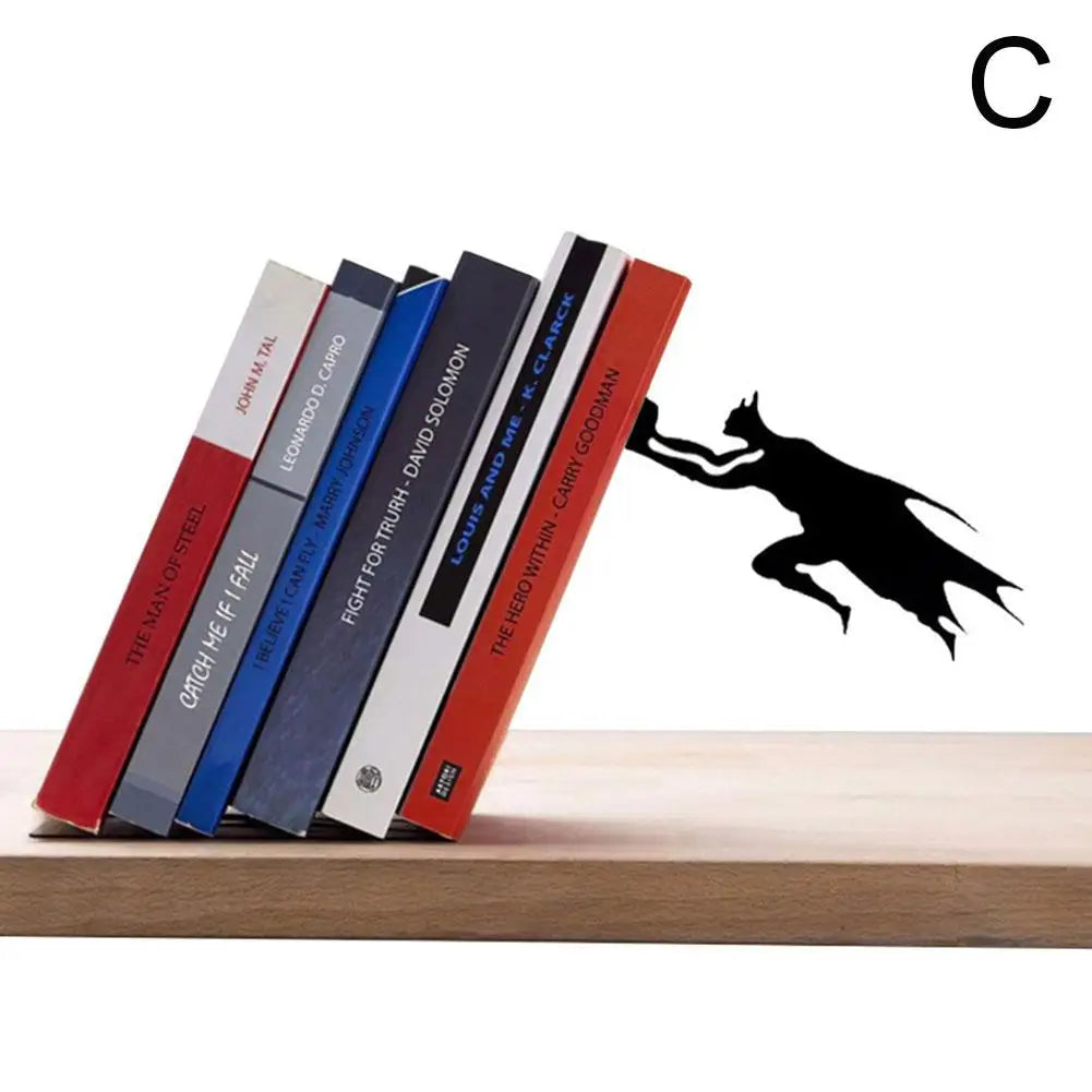 Soporte de Libros Metálico y Creativo