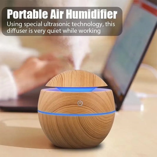 USB Ultrasonic Cool Mist Sprayer Essential Oil Fragrance Mini Home
