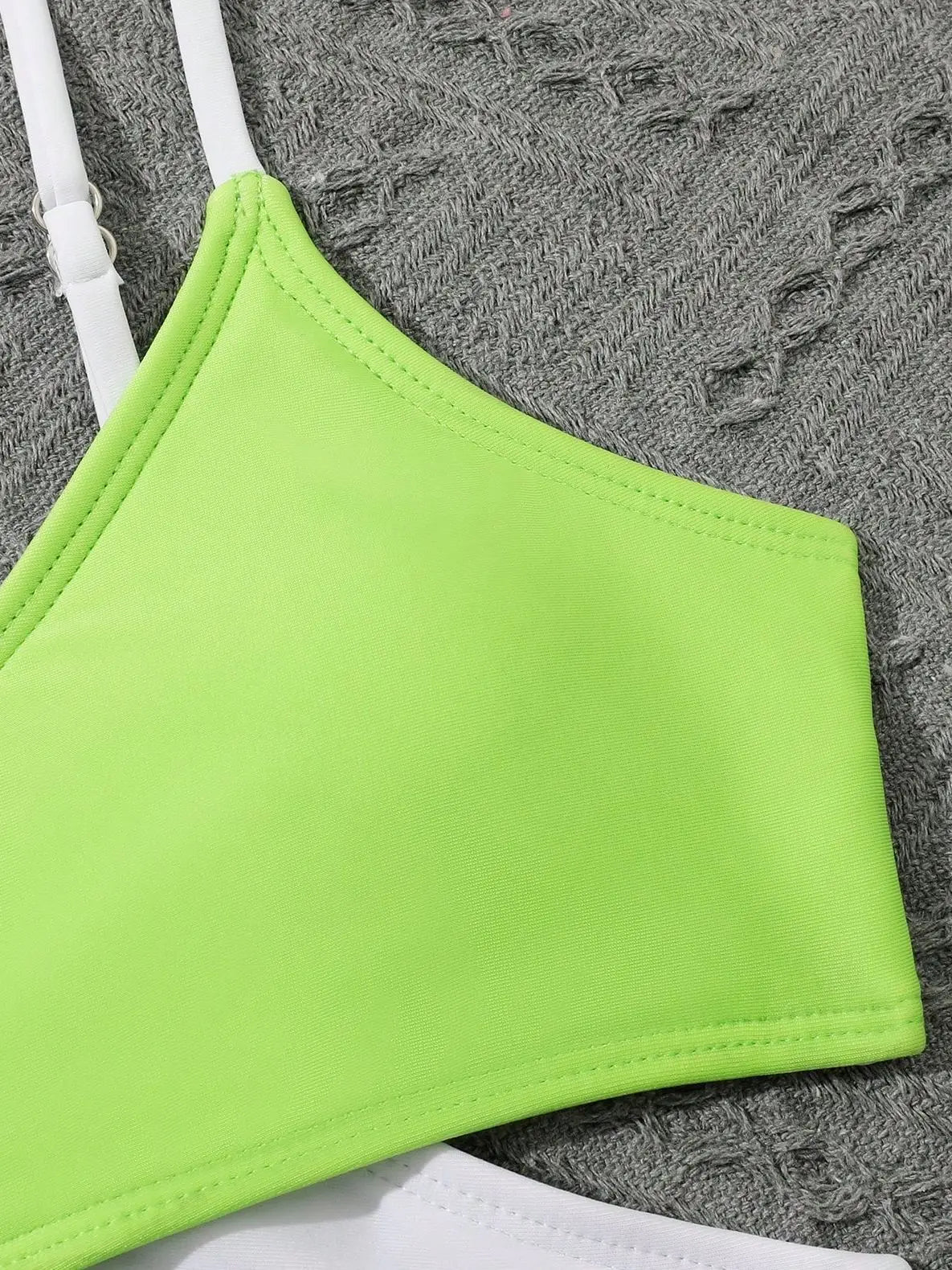 Bikini 4 Piezas Niña 2025 (Top y Falda) Baño Cintura Alta