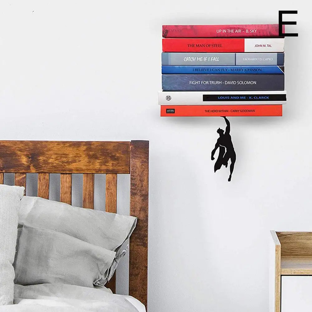 Soporte de Libros Metálico y Creativo