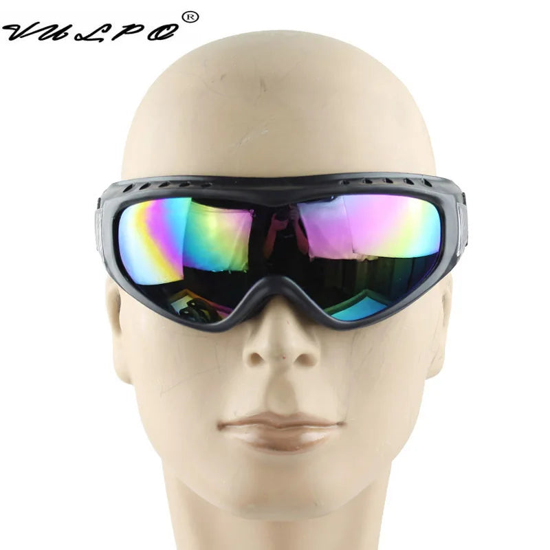 Gafas de Esquí VULPO Antivaho Antiviento Antipolvo con Protección UV (Snowboard/Patinaje)