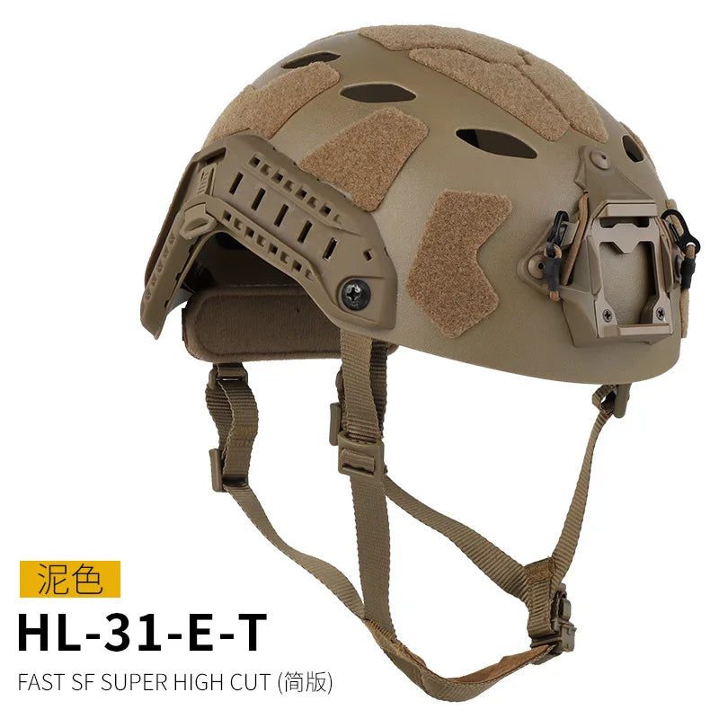 Casco Táctico FAST MH ABS Grueso para Airsoft/CS