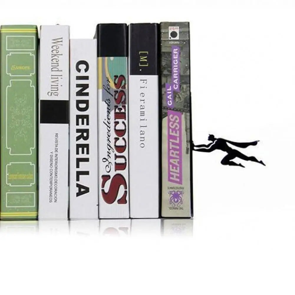 Soporte de Libros Metálico y Creativo