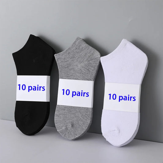 Calcetines Invisibles Hombre/Mujer (Pack de 5/6/7/10) Antideslizantes