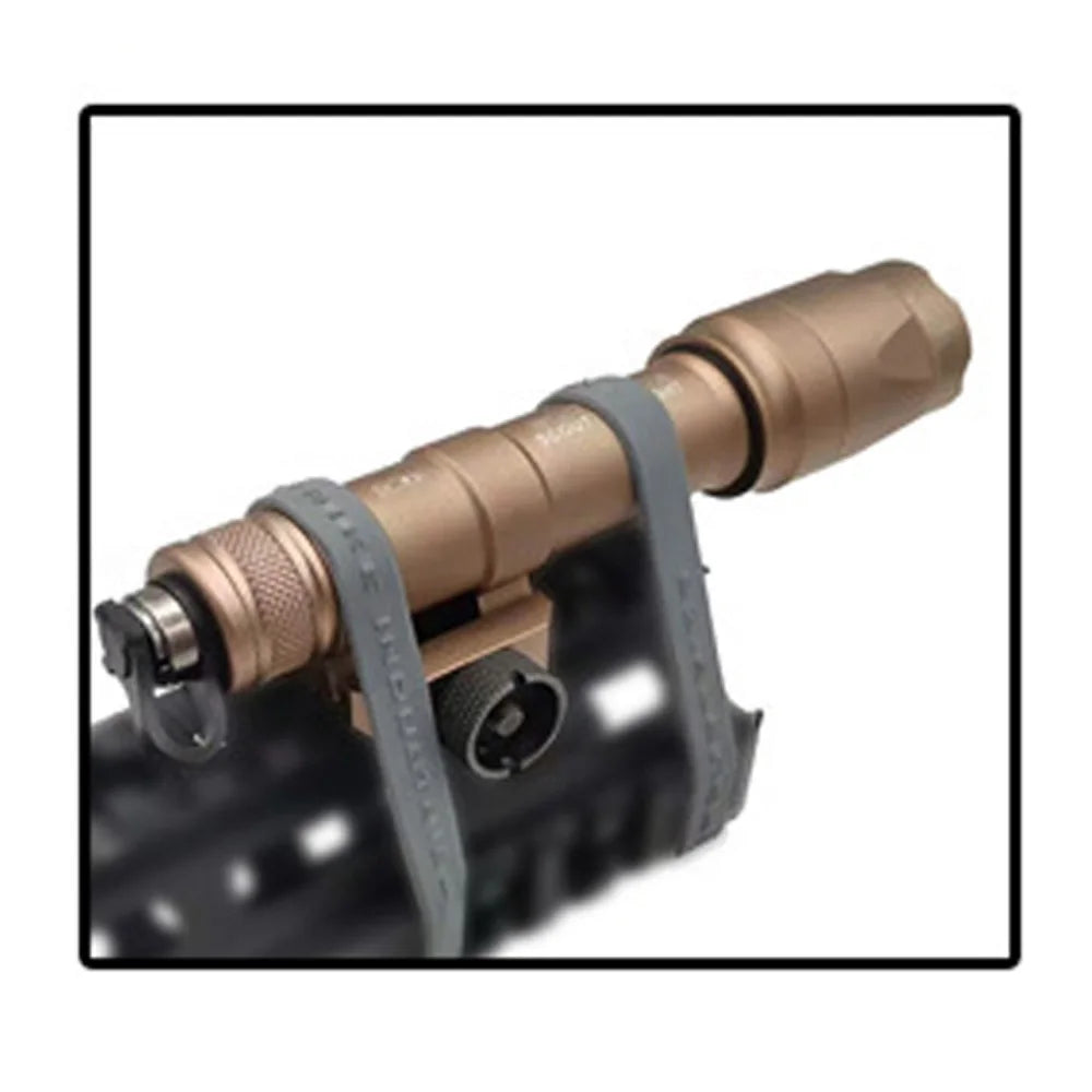 Anillas Elásticas de Alta Resistencia (4 uds) para Linterna/Láser DBAL A2 PEQ15 en Rifle Airsoft/Caza
