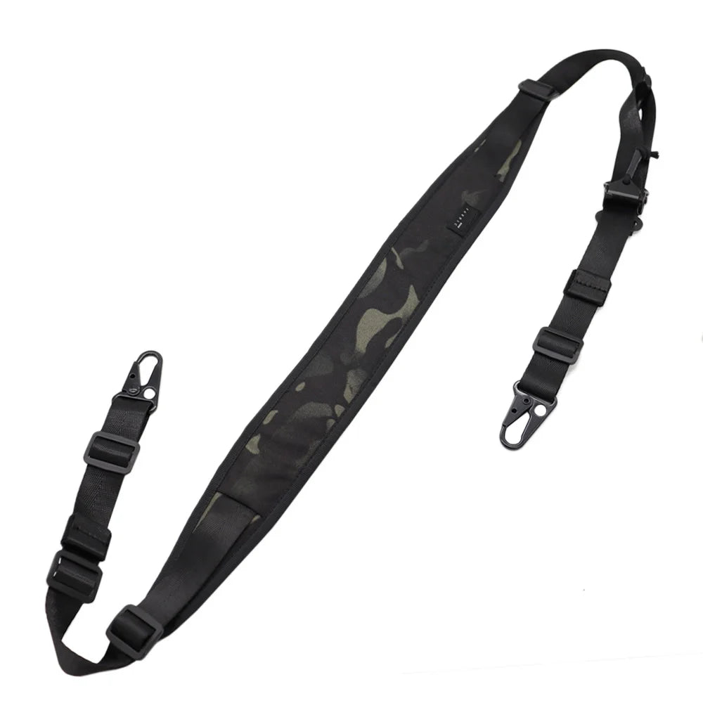 Correa Táctica Modular para Rifle (1 o 2 Puntos, Acolchada 2.25") para Caza/Tiro