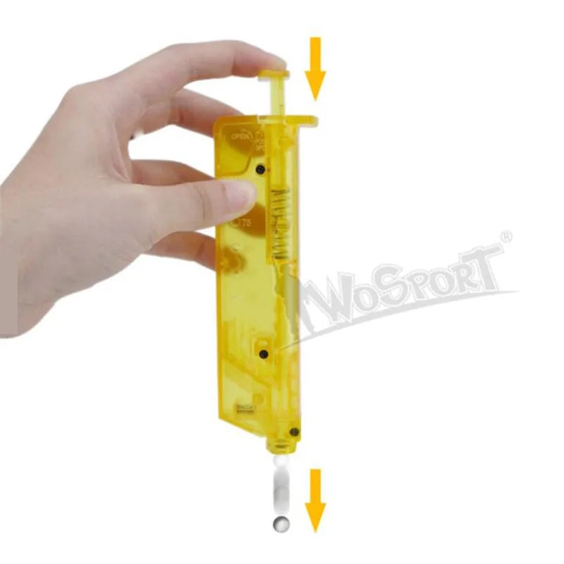 Cargador Rápido de BBs para Airsoft (100 Bolas)