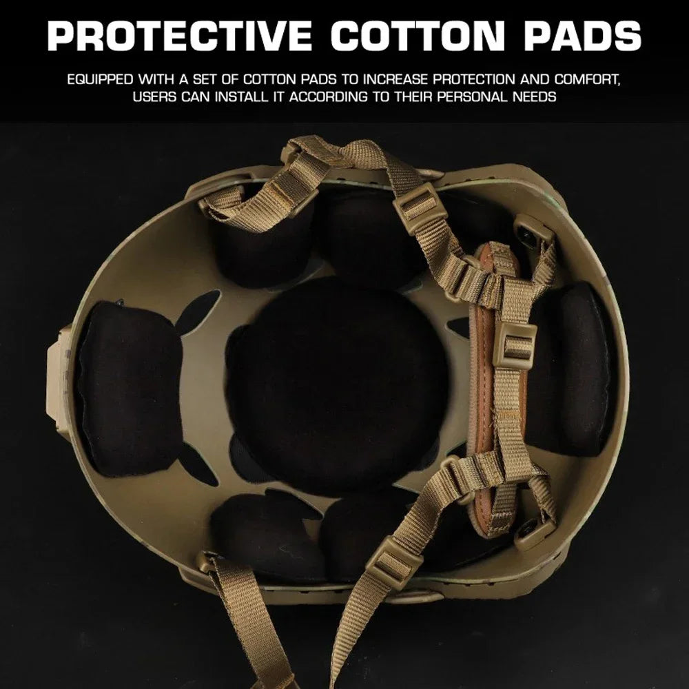 Casco Táctico FAST MH ABS Grueso para Airsoft/CS