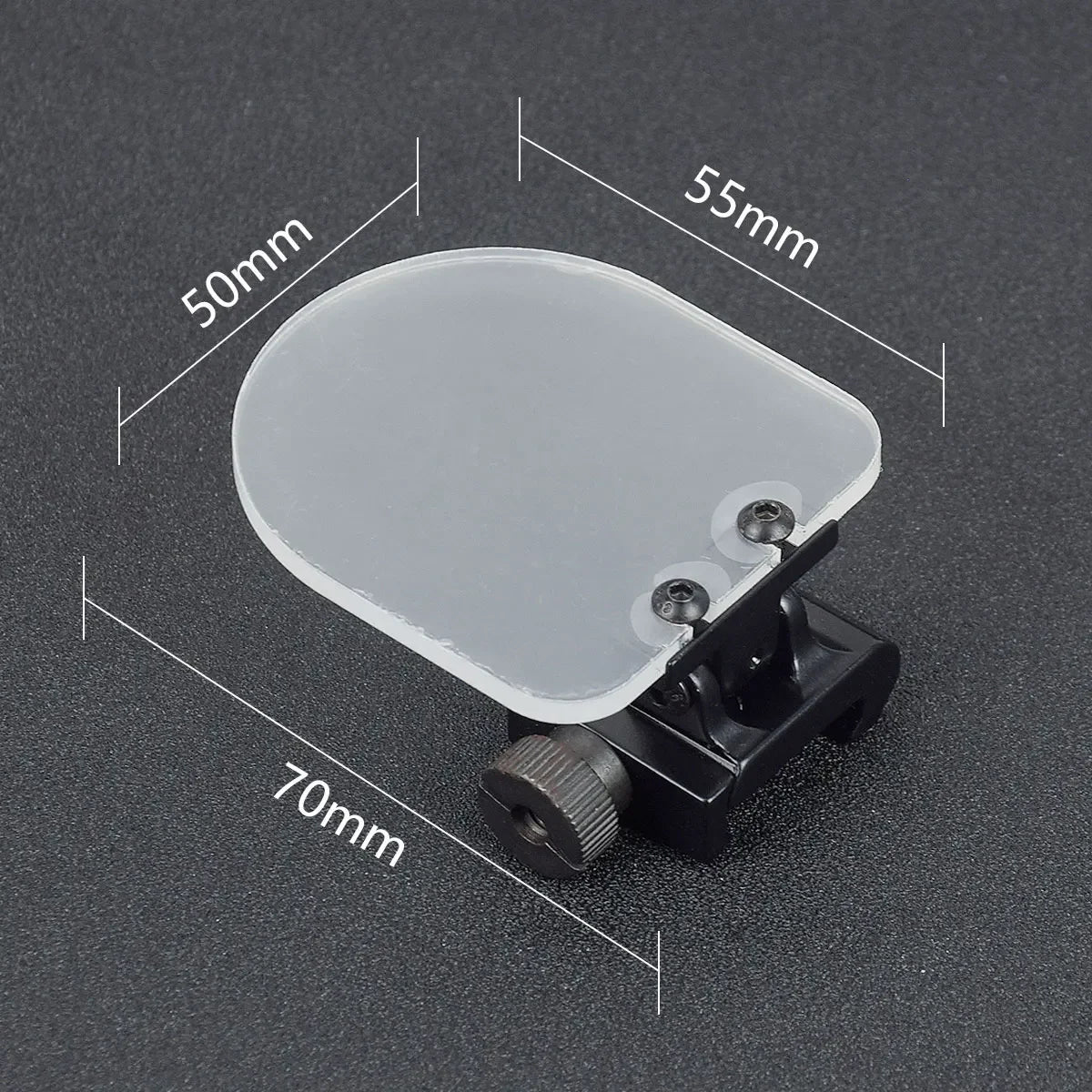 Protector de Lente Transparente Antibalas para Visores Red Dot 551/552/553/558 (Airsoft/Caza)